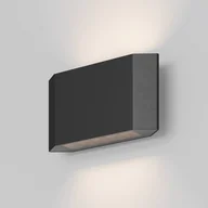 Lampy ogrodowe - Ścienny kinkiet Pull O412WL-L8GF3K Maytoni IP54 romb LED 8W 3000K grafitowy - miniaturka - grafika 1