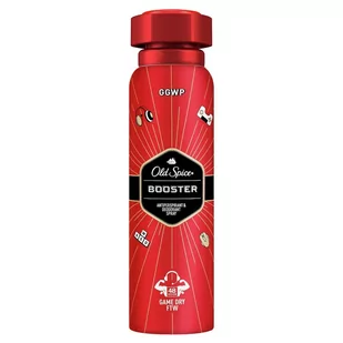 Old Spice Booster - Antyperspirant i dezodorant w sprayu 150ml - Dezodoranty i antyperspiranty męskie - miniaturka - grafika 1