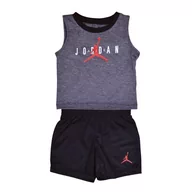 Odzież sportowa dziecięca - Air Jordan Komplet dziecięcy Half Court Muscle Set - 657495-023 - miniaturka - grafika 1