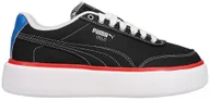 Sneakersy damskie - Buty damskie Puma Oslo Maja Summer r.36 Czarne Modne Sneakersy Platforma - miniaturka - grafika 1