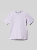 Koszulki dla chłopców - T-shirt z nadrukiem z logo model ‘STAR’ - miniaturka - grafika 1