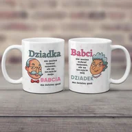 Kubki - Zestaw kubków dla babci i dziadka - świetny gust - miniaturka - grafika 1