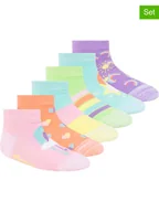 Skarpetki damskie - Skechers Skarpety (6 par) ze wzorem - miniaturka - grafika 1