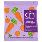 Owoce świeże i suszone - Crispy Natural Suszone plastry marchwi z posypką o smaku tajskim 18 g - miniaturka - grafika 1