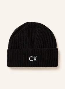 Calvin Klein Czapka schwarz - Czapki damskie - miniaturka - grafika 1