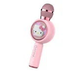 Słuchawki bluetooth - OTL Technologies Hello Kitty PopSing LED Light Up Wireless Karaoke 5W Jasnoróżowy - miniaturka - grafika 1