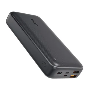 Powerbank Aukey PB-N74S, 20000mAh, 20W PD, 22,5W SCP (black) - Powerbanki - miniaturka - grafika 1