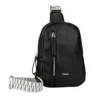 Torebki damskie - Gabor bags Silena damska torebka Sling Bag plecak mały czarny, czarny, S, Essential - miniaturka - grafika 1