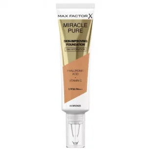 Max Factor Miracle Pure SPF30 PA+++ podkład poprawiający kondycję skóry 80 Bronze 30ml - Podkłady do twarzy - miniaturka - grafika 1