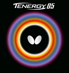 Pokrycie Butterfly  Tenergy 05  Czarny, 1,9 mm - Tenis stołowy - miniaturka - grafika 1