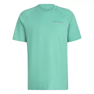 adidas Męski T-shirt Sportclub Tee, wielokolorowy (VEALRE), M - Koszulki męskie - miniaturka - grafika 1
