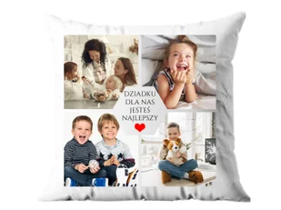 Poszewka personalizowana na dzień dziadka - 1 szt. - Poduszki dekoracyjne Poszewka personalizowana na dzień dziadka - 1 szt. - Poduszki dekoracyjne - miniaturka - grafika 1