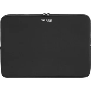 Natec Etui do laptopa Coral 15.6 cala Czarne NET-1702 - Torby na laptopy - miniaturka - grafika 1