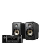 Zestawy stereo - Zestaw stereo: Marantz Melody X + Polk Audio ES20, Kolor: Biały - miniaturka - grafika 1