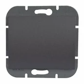 Wyłączniki światła i elektryczne - Wyłącznik schodowy podświetlany Abex Onyx - antracyt - miniaturka - grafika 1