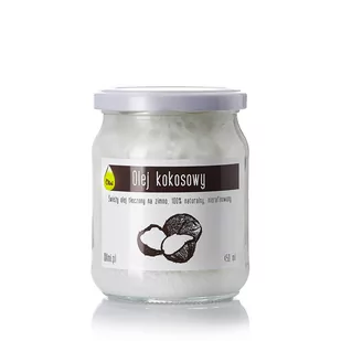 Olej kokosowy 450 ml Olini - Zdrowa żywność - miniaturka - grafika 1