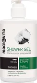 Żele pod prysznic dla mężczyzn - Macrovita MACROVITA naturalny żel pod prysznic dla mężczyzn z bawełną i chmielem 500ml - miniaturka - grafika 1
