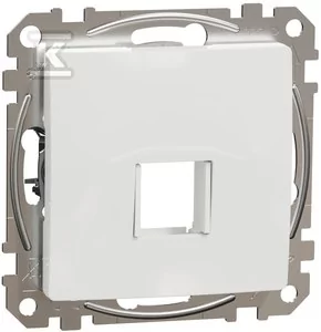Schneider Electric Płytka centralna do wkładów Keystone (HDMI, VGA, RJ45, RJ11), biały SEDNA DESIGN - Inne akcesoria elektryczne - miniaturka - grafika 1