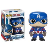 Figurki kolekcjonerskie - Funko Pop! Marvel Civil Wars 125 Captain America - miniaturka - grafika 1