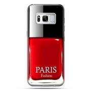 Etui i futerały do telefonów - Etui, Samsung Galaxy S8 Plus, lakier do paznokci czerwony - miniaturka - grafika 1