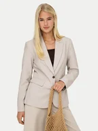 Marynarki i żakiety damskie - ONLY Marynarka Raven 15338389 Beżowy Slim Fit - miniaturka - grafika 1