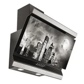 Okapy kuchenne - VDB Deco Manhattan 60 Czarny - miniaturka - grafika 1