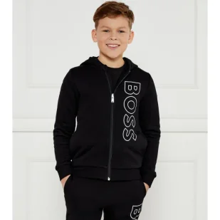 BOSS Kidswear Dres Regular Fit - Dresy i komplety dla chłopców - miniaturka - grafika 1