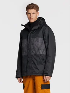 DC Kurtka snowboardowa Defy ADYTJ03046 Czarny Regular Fit - Kurtki narciarskie - miniaturka - grafika 1