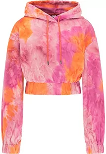 MYMO ATHLSR Damska bluza z kapturem duilio, pomarańczowa wielokolorowa, L, pomarańczowy wielokolorowy, L - Bluzy damskie - miniaturka - grafika 1