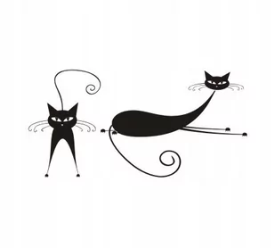 Naklejka na ścianę dla dzieci duże koty kotki 31, 200x100 cm - Naklejki na ścianę Naklejka na ścianę dla dzieci duże koty kotki 31, 200x100 cm - Naklejki na ścianę - miniaturka - grafika 1