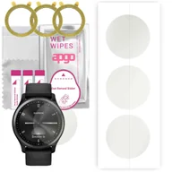 Akcesoria do smartwatchy - 3x Folia hydrożelowa MATOWA do Garmin vivomove sport - apgo Smartwatch Hydrogel MATTE Protection Ochrona na ekran smartwatcha - miniaturka - grafika 1