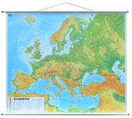 Atlasy i mapy - Europa mapa ścienna fizyczna 1: 3 250 000 Nowa Era Nowa Era - miniaturka - grafika 1