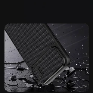 Nillkin Textured S Magnetic Case etui iPhone 14 Pro Max pokrowiec MagSafe z osłoną na aparat niebieski - Etui i futerały do telefonów - miniaturka - grafika 8