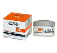 Kremy do twarzy - Loreal Men Expert Hydra 24H krem do twarzy intensywnie nawilżający 50mlml - miniaturka - grafika 1