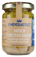 Konserwy i dania rybne - EMPERATRIZ Tuńczyk biały filety brzuszne (ventresca) w BIO oliwie z oliwek extra virgin BIO 145 g (95 g) (słoik) - miniaturka - grafika 1