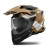 Kaski motocyklowe - Kask Integralny Airoh Commander 2 Reveal Piaskowy MatowyXL - miniaturka - grafika 1