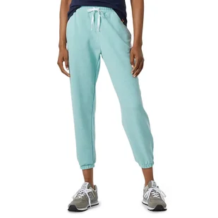 Spodnie dresowe New Balance WP21554SH1 - niebieskie - Spodnie sportowe damskie - miniaturka - grafika 1