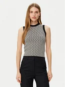 Koszulki i topy damskie - Morgan Top 251-MESTO Czarny Regular Fit - miniaturka - grafika 1