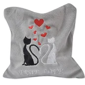Zabawki dla kotów - Aumüller Poduszka do zabawy True Love L - miniaturka - grafika 1