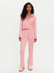 adidas Dres Glam IX1117 Różowy Slim Fit - Dresy damskie - miniaturka - grafika 1