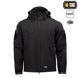 M-Tac - Softshell z podpinką - Czarny - MTC-SJWL-BK - Odzież taktyczna i umundurowanie - miniaturka - grafika 3