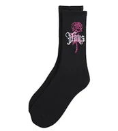 Skarpetki męskie - Skarpety Unisex VANS Drexell Crew Black (1 para) VN000QBABLK1 S - miniaturka - grafika 1