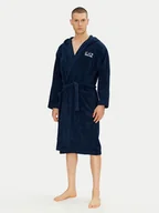 Szlafroki męskie - EA7 Emporio Armani Szlafrok 7M000441 AF14014 UB102 Granatowy - miniaturka - grafika 1