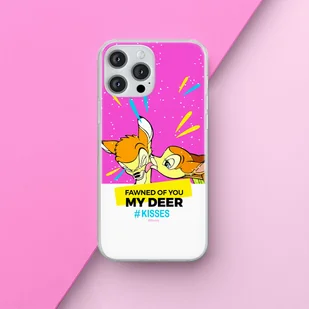 Etui Bambi 012 Disney Nadruk pełny Różowy Producent: Xiaomi, Model: REDMI 10C - Etui i futerały do telefonów - miniaturka - grafika 1