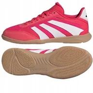 Piłka nożna - Buty adidas Predator League Jr IN ID3828 czerwony 38 2/3 - miniaturka - grafika 1