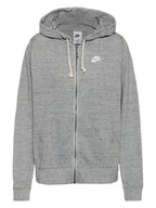 Kurtki i kamizelki sportowe damskie - Nike Bluza w kolorze szarym - miniaturka - grafika 1