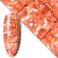 Ozdoby do paznokci - Folia transferowa do paznokci 80 cm Mix Nr 7 - miniaturka - grafika 1