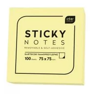 Szkolne artykuły papiernicze - Interdruk Karteczki samoprzylepne STICKY NOTES 75x75 mm Interdruk 723337 - miniaturka - grafika 1