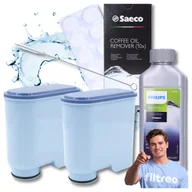 Akcesoria i części do ekspresów do kawy - 2x Filtr wody do ekspresu PHILIPS Latte Go Kompletny Zestaw do pielęgnacji - miniaturka - grafika 1