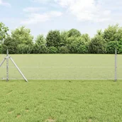 Ogrodzenia - Lumarko Ogrodzenie sześciokątne Srebrny 0,5 x 50 m Stal galwanizowana - miniaturka - grafika 1